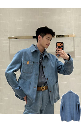 ルイヴィトン ブレンドデニムワークジャケット