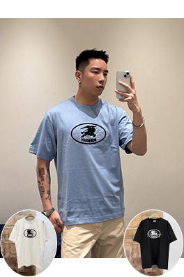 バーバリー BURBERRY ウォーホース ウール 刺繍 半袖Tシャツ