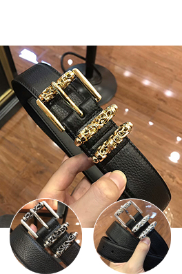 クロムハーツ クラシックなピンバックルベルト