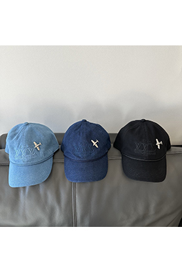 ルイヴィトン LV 飛行機風デニムベースボールキャップ