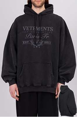ヴェトモン VETEMENTS クラシックロゴウォッシュパーカー