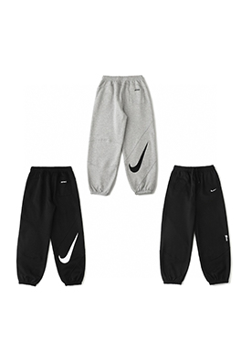 シュプリーム X ナイキ  WEEK4 Sweatpant コラボレーションシリーズ 刺繍ロゴ カンガルーポケットパンツ