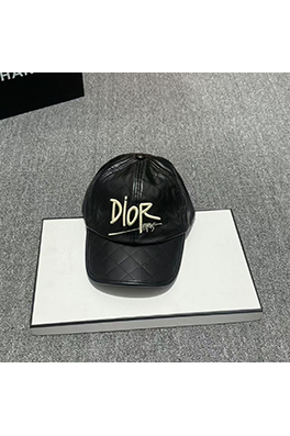 ディオール Dior 文字ロゴが刺繍されたベースボールキャップ