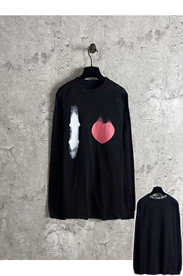 バレンシアガコピー Balenciaga 520 限定ブラーアウロングスリーブシャツ