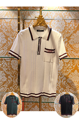 グッチ Gucci 胸に文字が刺繍されたニットセーター