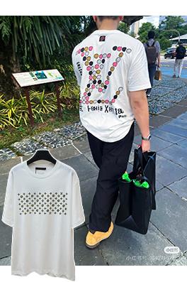 ルイヴィトン スマイリーフェイス半袖Tシャツ