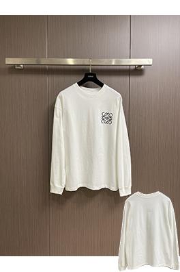 ロエベスーパーコピー 新作ラウンドネックプリント長袖ベースレイヤーシャツ