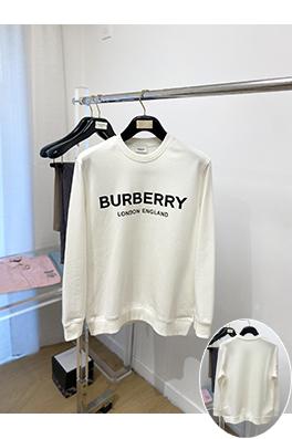 バーバリー BURBERRY フロント胸にプレミアムプリントのレターロゴが入ったクルーネックスウェットシャツ