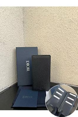 ディオール 二つ折りロングウォレット