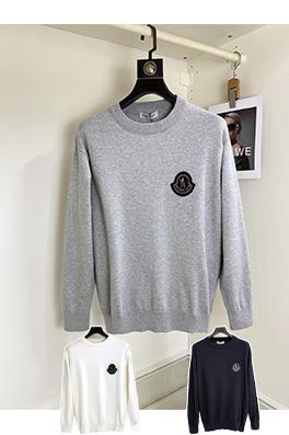 モンクレール 新作ウール混紡カスタムクルーネックセーター