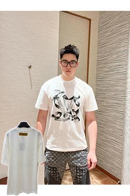 ルイヴィトン LV アニマルプリントクルーネック半袖Tシャツ