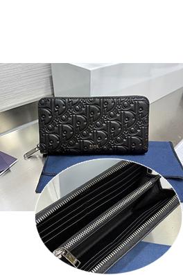 ディオール クラシックなロングジッパーウォレット