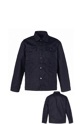 ルイヴィトンコピー 新作オールオーバープリントジャカードデニムジャケット