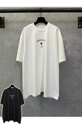 マルタンマルジェラスーパーコピー ナンバー6プリント半袖Tシャツ