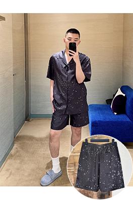 ルイヴィトン ウォータードロッププリントショートパンツ