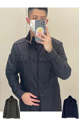 モンクレール マルチポケットトレンチコート