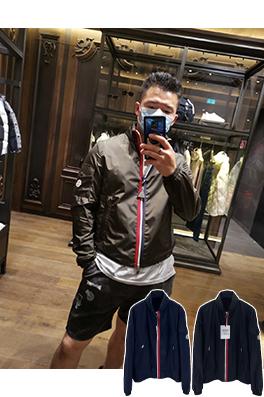 モンクレール カラーブロックジッパージャケット