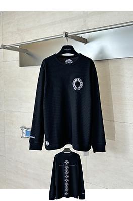 クロムハーツコピー ワッフルクロス柄長袖シャツ