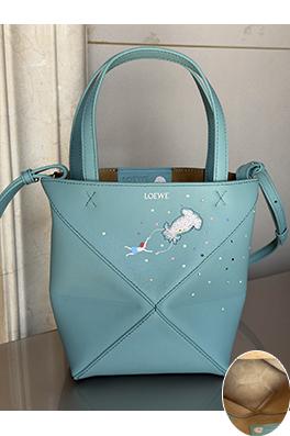 ロエベ 限定レディースタコミニパズルフォールドハンドバッグ