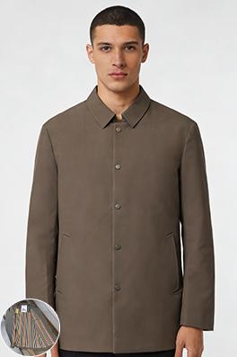 バーバリー ミドル丈のビジネスカジュアルジャケット