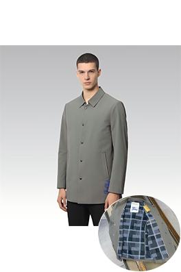 バーバリー 新モデルミドル丈のビジネスカジュアルジャケット