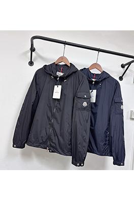 モンクレール Etiache フード付きジャケット トレンチコート