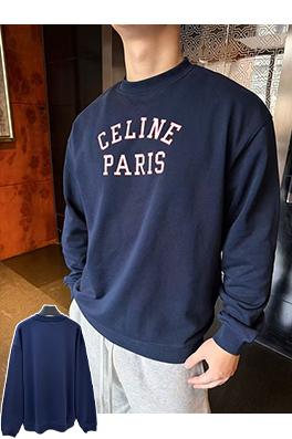 セリーヌ Celine プリント入りクルーネックのスウェットシャツ