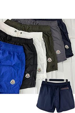 モンクレール 刺繍入りマイクロラベルショーツ