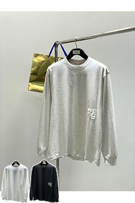 アレキサンダーワン 新作プリントレターロゴ長袖シャツ