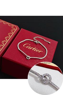 カルティエ レディース高級ダイヤモンド装飾ブレスレット