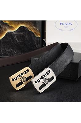 プラダ ファッションなメンズパンチングベルト