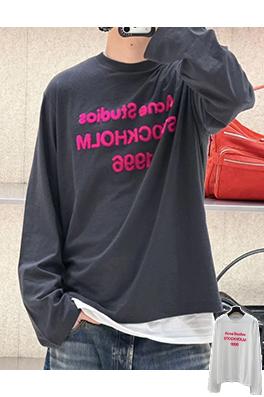 アクネストゥディオズ Acne Studios 1996 レタープリント長袖シャツ