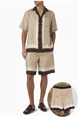 グッチ ホースビットプリントショーツ