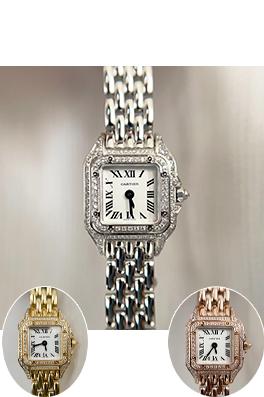 カルティエスーパーコピー レディースパンサーシリーズの腕時計