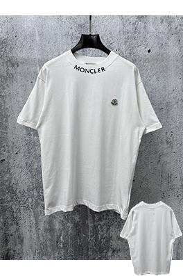 モンクレールスーパーコピー Moncler 刺繍ロゴ入り半袖Tシャツ