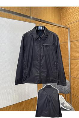 プラダ ラペルジップカジュアルジャケット