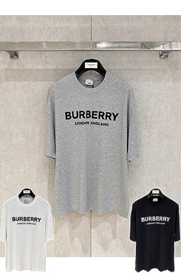 バーバリー Burberry クラシックのコットン製レタープリント半袖Tシャツ