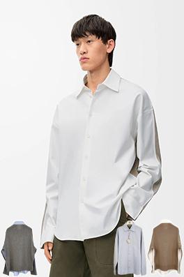 ロエベ ニットの長袖トップス付きシャツ