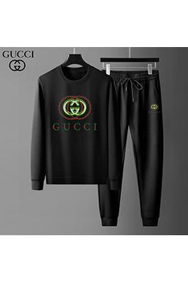 グッチブランドスーパーコピー Gucci 新モデル人気のクルーネックのスウェットシャツとパンツのセット