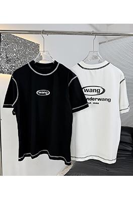 アレキサンダーワンスーパーコピー Alexander wang カラーブロックステッチの半袖Tシャツ