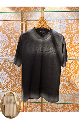 バレンシアガ BALENCIAGA 新作アップリケ刺繍がを半袖Tシャツ