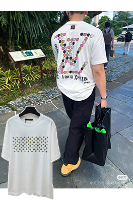 ルイヴィトン スマイリーフェイス半袖Tシャツ