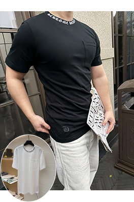 クロムハーツ サンスクリットプリントポケット半袖Tシャツ