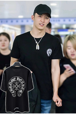 クロムハーツコピー クラシックホースシューバック半袖Tシャツ