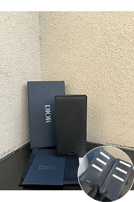 ディオール 二つ折りロングウォレット