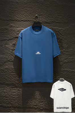 バレンシアガスーパーコピー Balenciaga クラシックスキー刺繍半袖Tシャツ