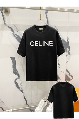 セリーヌ CELINE ブランドロゴプリント半袖Tシャツ