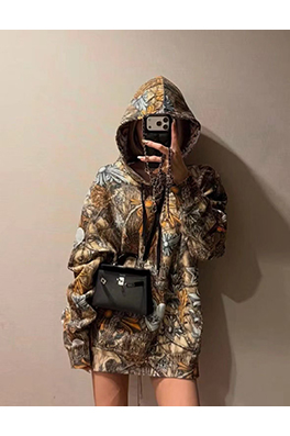 クロムハーツ x ナイキ x ドレイクノクタ カモフラージュプリントパーカー