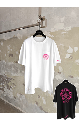 クロムハーツ 26 シリーズ ホースシュープリント 半袖Tシャツ