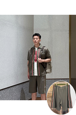 グッチコピー ウェビングショーツ